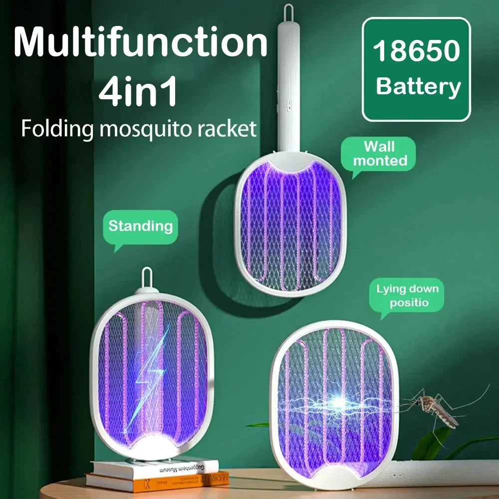 Foldable Electric Mosquito Killer USB Rechargeable 3500V