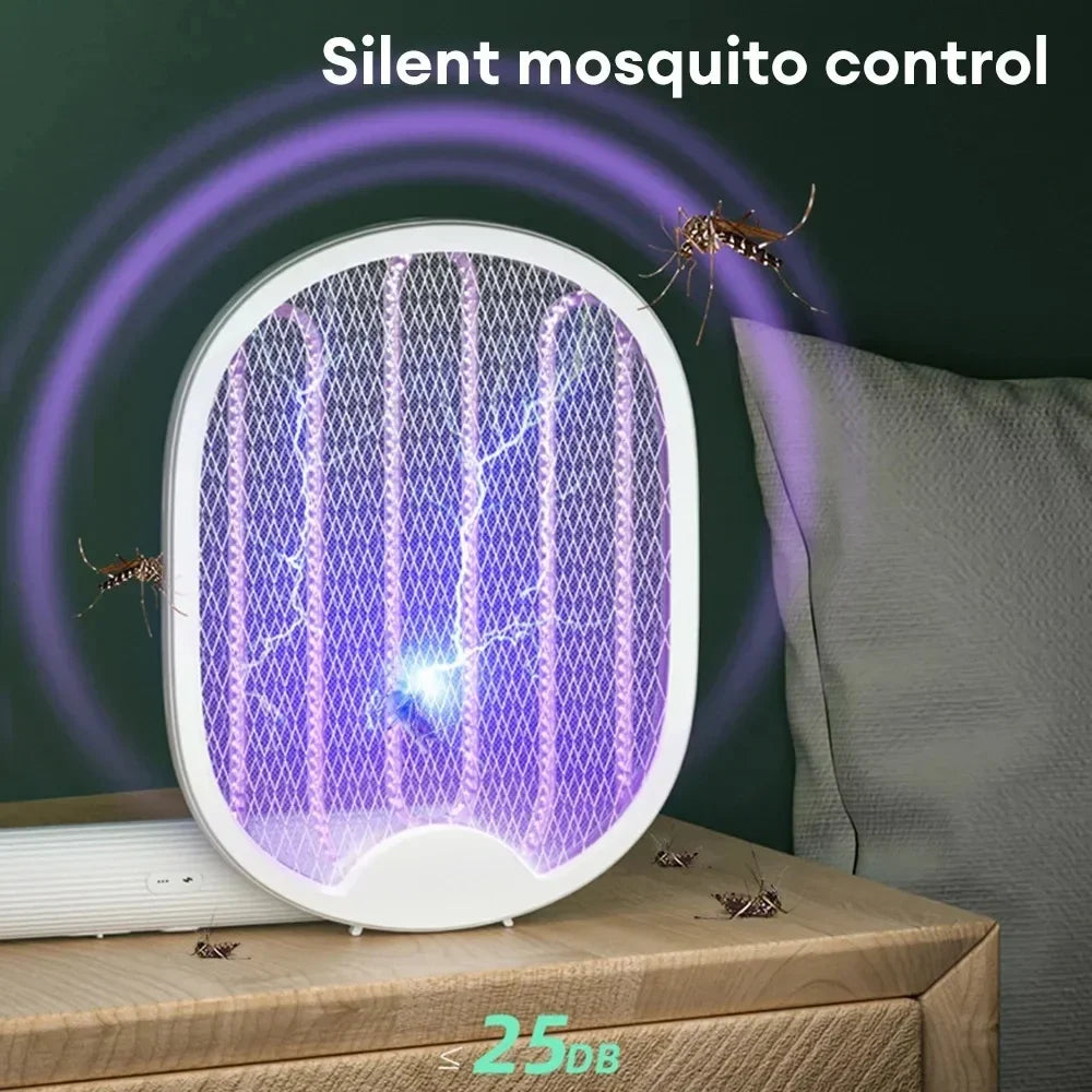 Foldable Electric Mosquito Killer USB Rechargeable 3500V