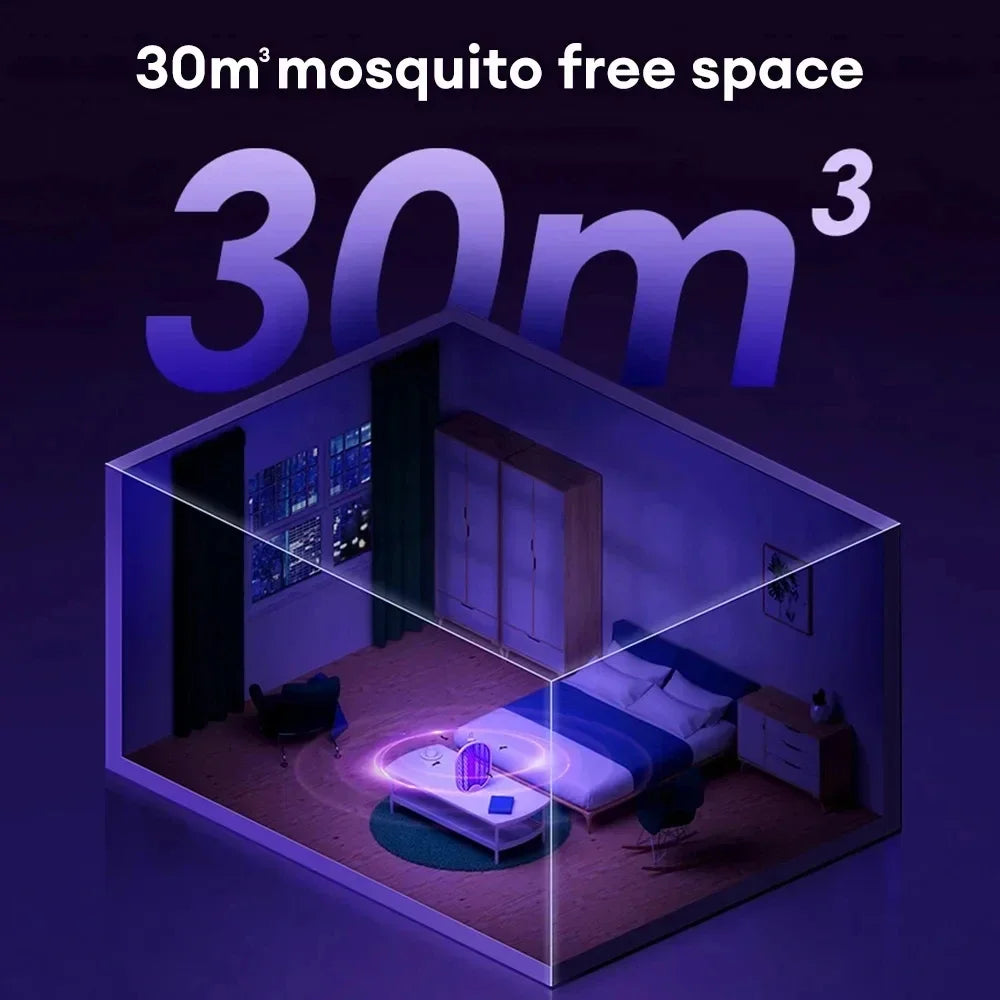 Foldable Electric Mosquito Killer USB Rechargeable 3500V