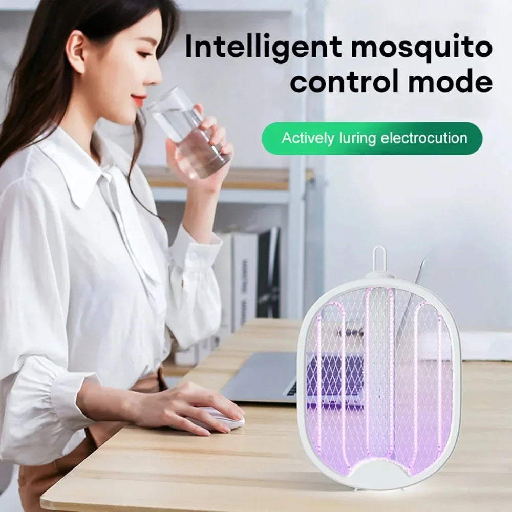 Foldable Electric Mosquito Killer USB Rechargeable 3500V