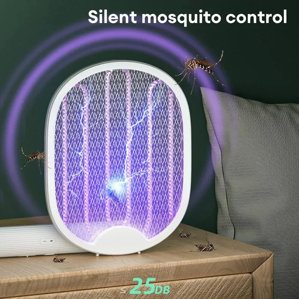 Foldable Electric Mosquito Killer USB Rechargeable 3500V